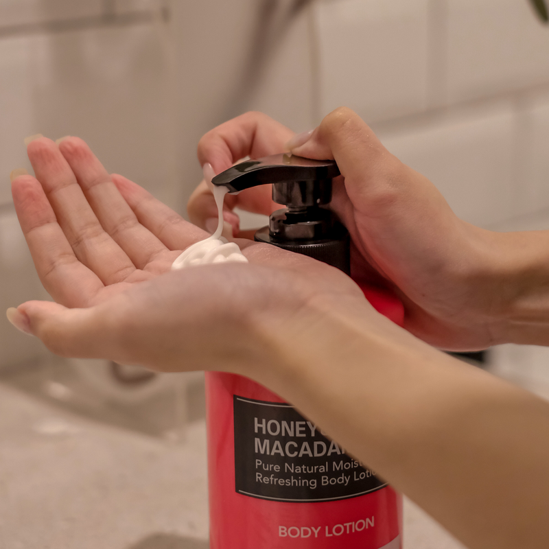 Honey 8 Macadamia Pure Body Lotion - 6 Scents (500ml) - Image 2