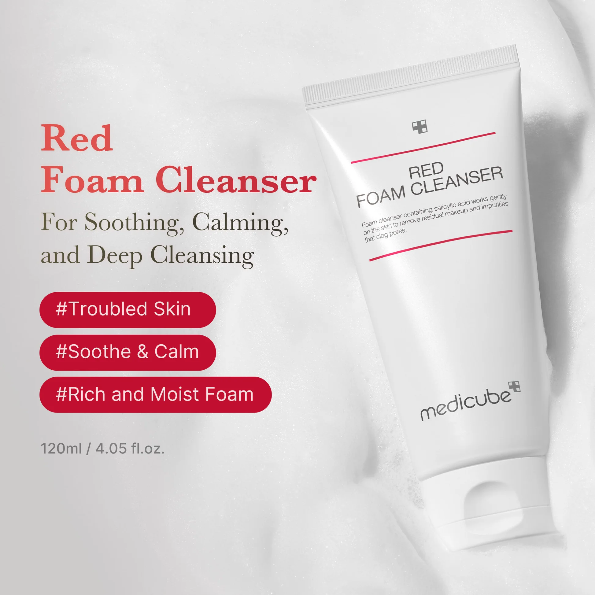 Medicube Red Foam Cleanser - Image 5