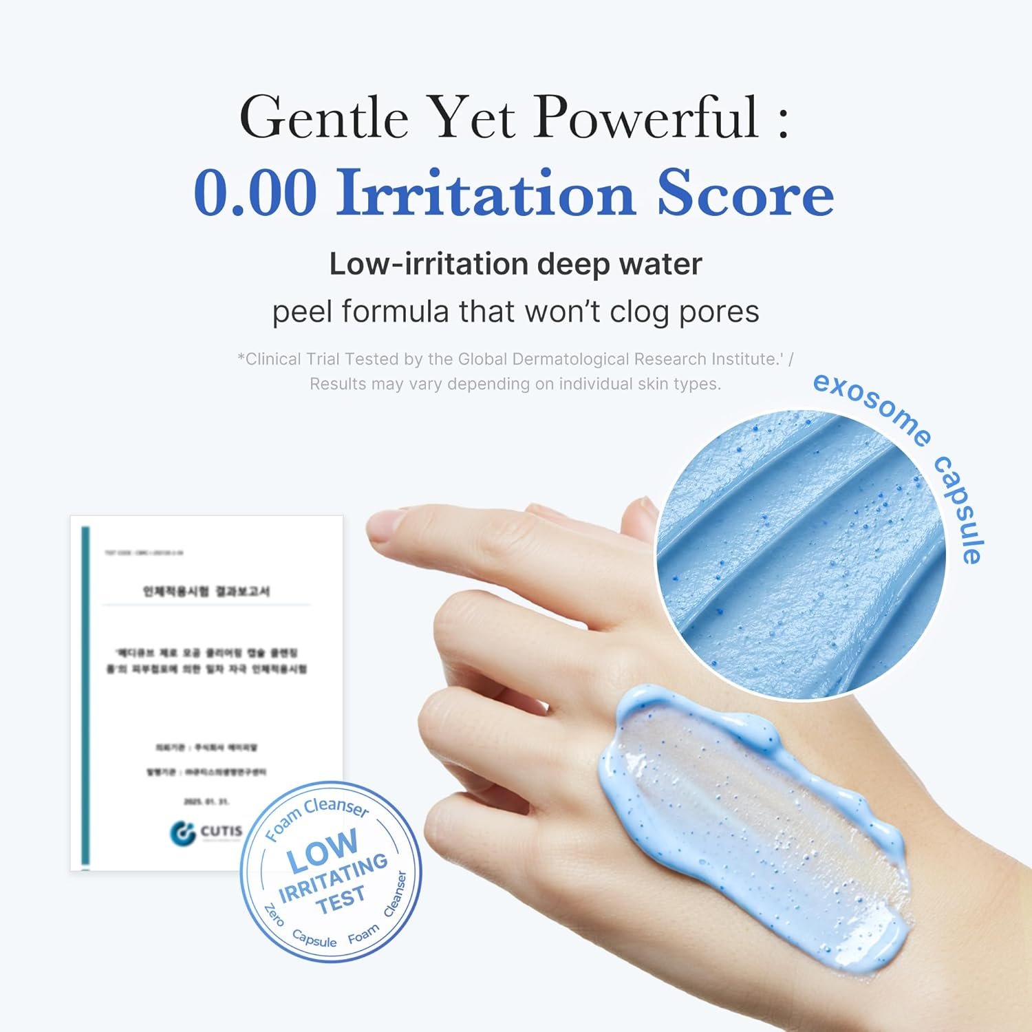 Medicube Zero Pore SA Clear Capsule Cleansing Foam - Image 4