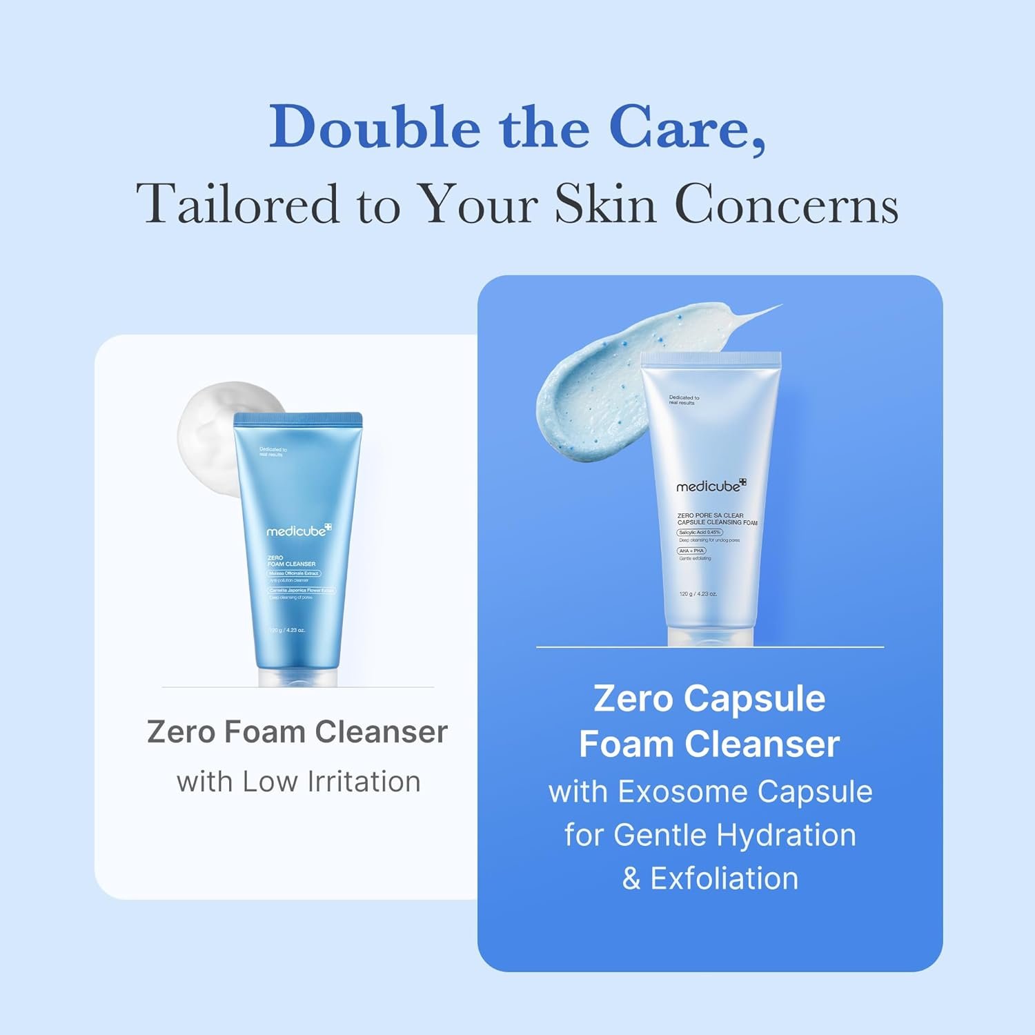 Medicube Zero Pore SA Clear Capsule Cleansing Foam - Image 3